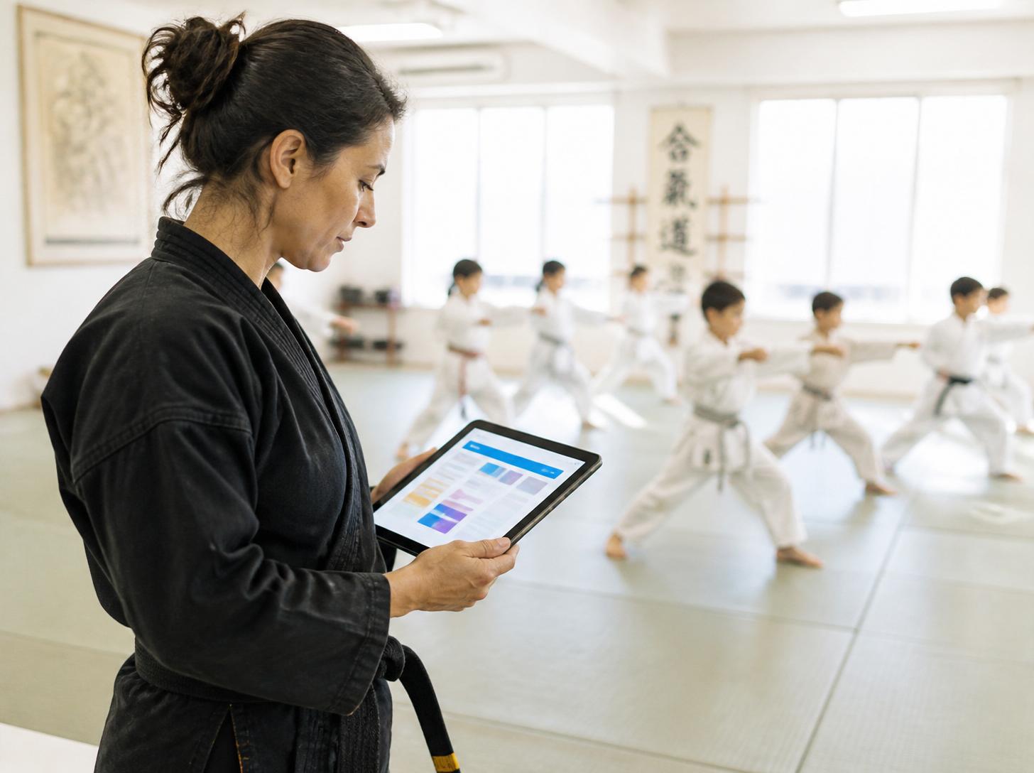Tu dojo, tu academia, tu control total