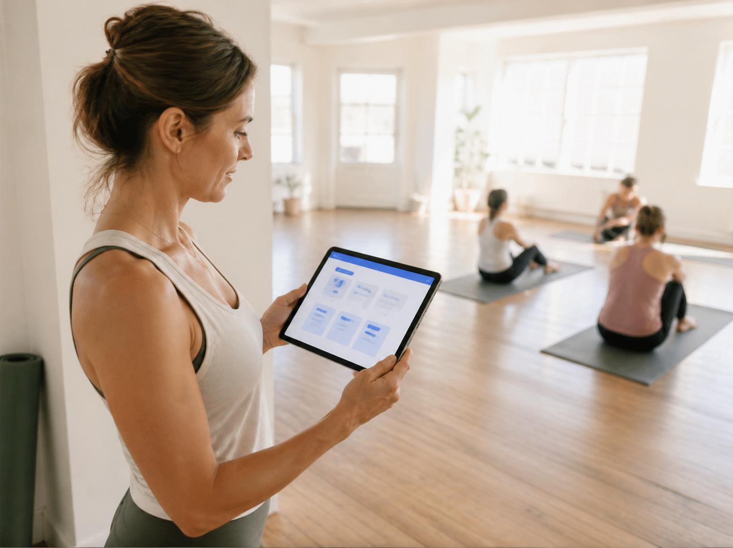 Tu estudio de yoga, en armonía total